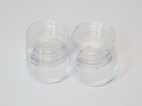 20 Capsula Para Moeda De 40mm