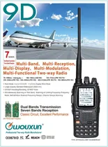 Comprar Radio Wouxun Kg-uv9d Plus 7 Band Aviação Cross-band Repter Bandas De Freqüência Dual Cor Preto Tipo De Freqüência Vhf\u002Fuhf