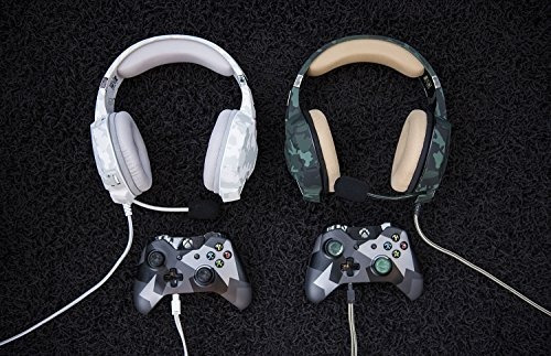 Audifonos Gxt 322c Trust Verde  Blanco Camuflado 3.5m Pc/ps4