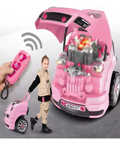 Juguete Set Taller De Reparación Automotriz 4