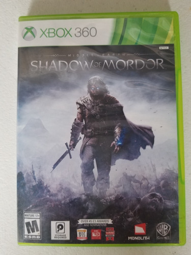 Shadow Of Mordor Xbox 360 Formato Fisico En Español Hablado