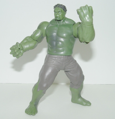 Figura Hulk Hasbro Marvel 2011 Avengers Usada Solo Vitrina