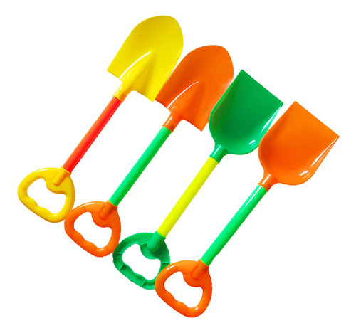 Pala De Arena De Plástico, 6 Unidades, Juguete De Playa, Jug