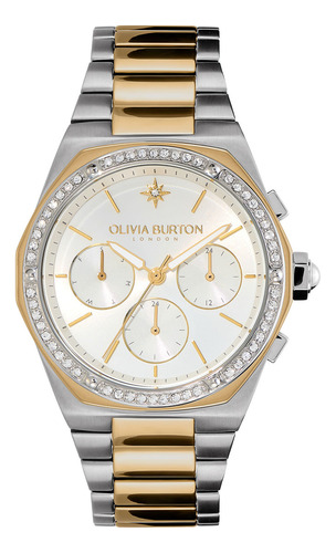 Relógio Olivia Burton Feminino Aço Dois Tons 24000100