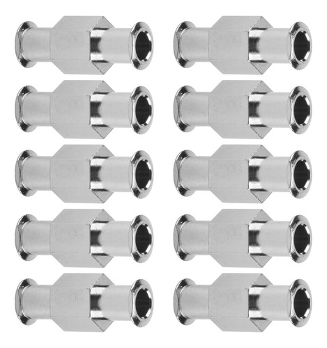 Acoplador Luer, Conector De Jeringa, 10 Piezas, Juntas Doble
