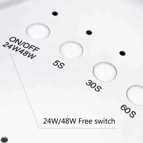 Cabina Uv Led Para Uñas 48w Sun One Lampara Unas Manicuria