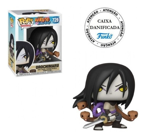 Boneco Pop Funko Naruto Shippuden Orochimaru #729