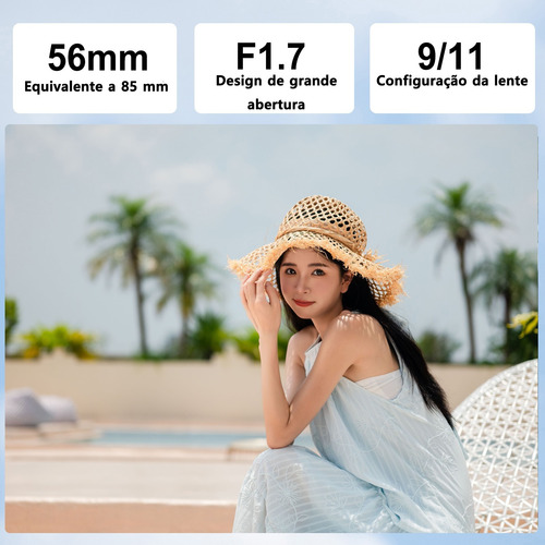 Lente Viltrox Af 56mm F1.7 E-mount Aps-c Para Câmeras Sony
