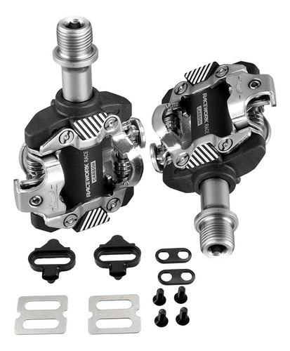 Mtb Du Compatible Locking Pedal Set