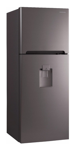 Refrigerador auto defrost Daewoo DFR-32210GMDX metal silver con freezer 321.5L