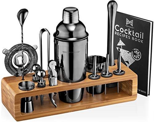 Kit De Bartender Mixology: Juego De Barra De 23 Piezas Juego