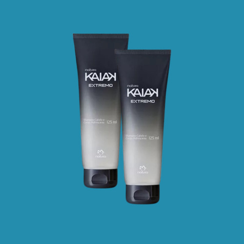 Kit 2x Shampoo Natura Kaiak Extremo 125ml
