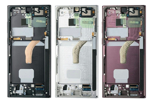 Pm Una Pantalla Lcd Amoled Con Marco Para Samsung S22 Ultra