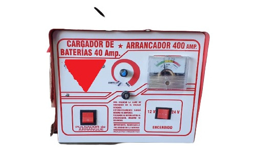 Cargador De Batería Y Arrancador 40a 12v/24v