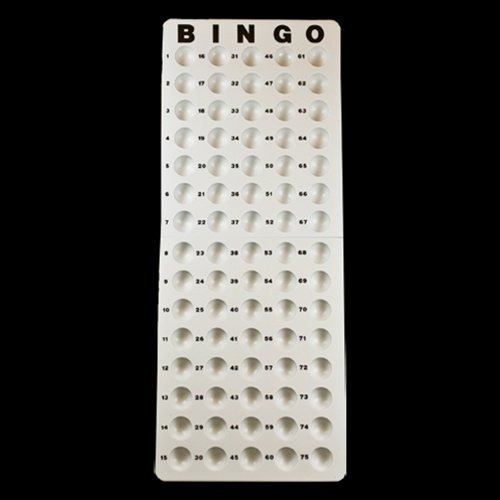 Plástico Bingo Masterboard - Se Utiliza Para Las Pequeñas Bo