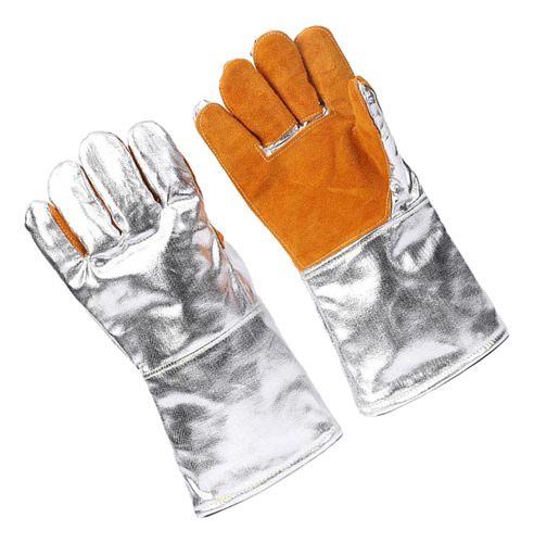 Guantes De Aislamiento Térmico De Papel De Aluminio De 2 Pie