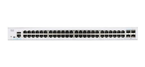 Imagen 2 de 3 de Switch Cisco Cbs350-48t-4g Adm. L3 48 Puertos Gigabit + 4sfp