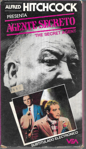 Agente Secreto De Alfred Hitchcock Madeleine Carroll Vhs