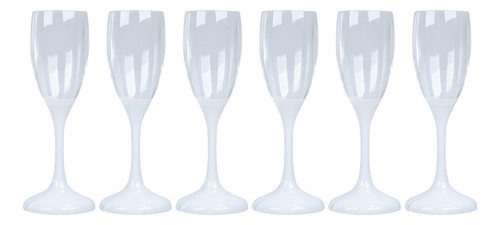 6x Copas De Flauta De Vino Led Copa De Cóctel De 150 Ml