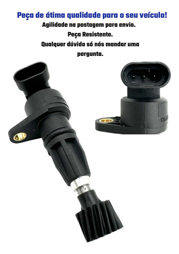 Sensor Velocidade Chery Qq 2012/... Furo Lado Esquerdo