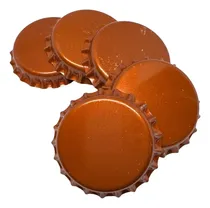 Comprar 1000 Tampinhas Coroa Rolha Metálica Bronze Pry Off Cerveja
