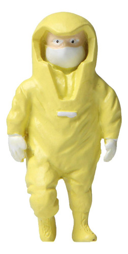 Boneca De Brinquedo Trabalhador De Laboratório Amarelo