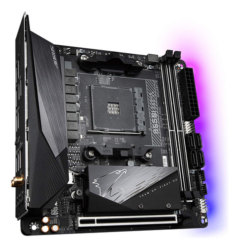 Placa Madre Gigabyte B550i Aorus Pro Ax , Mini Itx , Ddr4