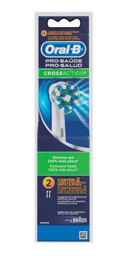 Repuestos Cepillo Eléctrico Dental Oral-b Pro-salud Crossact