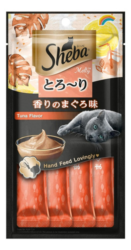 Petisco Cremoso Sheba Para Gatos Sabor Atum 48g