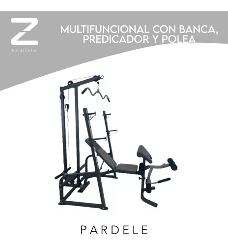 Maquina Gimnasio Multifuncional Corporal Gym Completo Banca