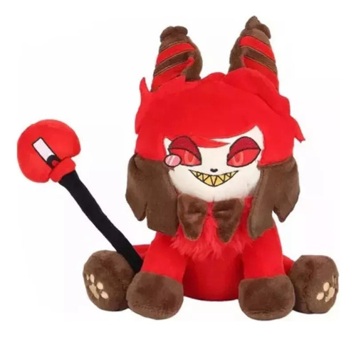 Mz De Muñeco De Peluche Hazbin Hotel Alastor Meow, Regalo De