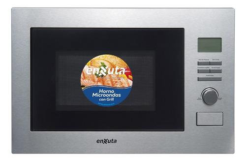 Microondas De Empotrar 25 Litros Digital Inox C/grill Enxuta