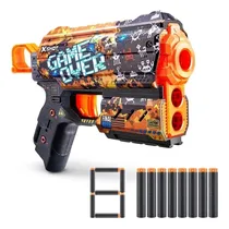 Comprar Pistola Lanza Dardos X Shot Skins Flux Con 8 Dardos 20 Mtrs
