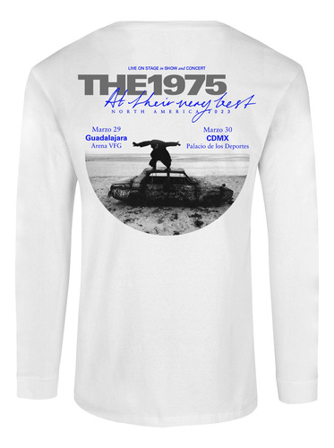 Playeras The 1975 At Their Very Best Tour Ml Full Color