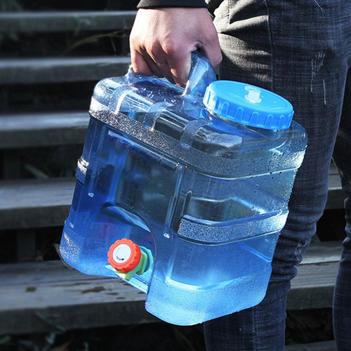 Contenedor De Agua Con Espita, Jarra De Con Tapa De Manguera