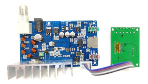 Transmisor Fm Estereo De Max 7w Pll Potencia Ajustable