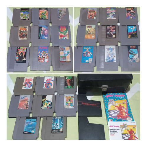 Juegos Nintendo Nes Maletin Cobertores