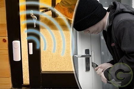 Alarma Con Sensor Magnético Puerta/ventana Antirrobo - Par