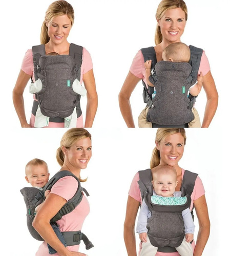 Mochila Portabebe Infantino Flip 4 En1 Ergonomica | Cuotas sin interés