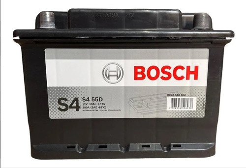 Bateria Gol Trend Nafta Gnc Bosch S4 55d 12v 50ah