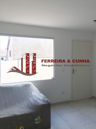 Imagem 2 de 15 de Sobrado Novo Em Condomínio Fechado À Venda Na Vila Nova Mazzei! - Fc655