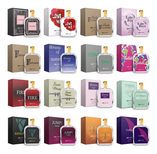 Kit Com 6 Perfumes De 100ml Cada - Monte Seu Kit Lpz Parfum