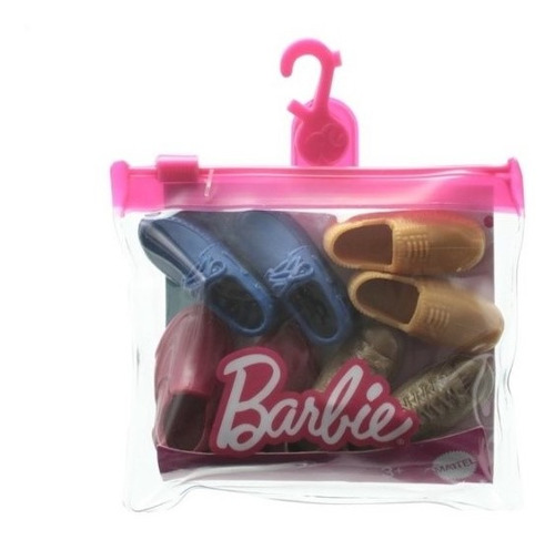 Imagem 2 de 3 de Ken Acessórios - Kit De 4 Pares Sapatos Ms