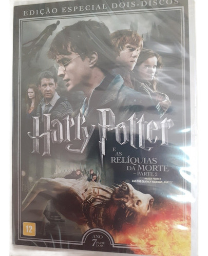 Dvd Harry Potter E As Relíquias Da Morte Parte 1/2/original