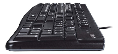 Teclado Logitech K120, Usb, Alámbrico, Negro (español)