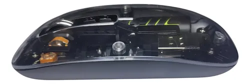 Mouse Inalámbrico Transparente Conector Usb / Bluetooth