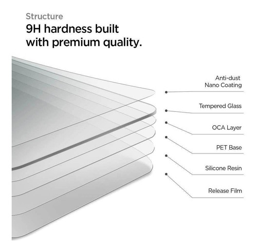 Vidrio Templado Spigen Para Macbook Air 13