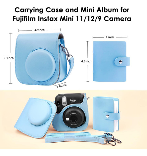 Funda Protectora Aextaest P/ Fujifilm Instax Mini 11 Cele...