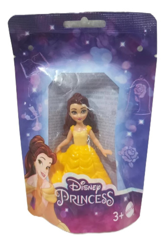 Mini Princesa Disney Bella 9cms Alta