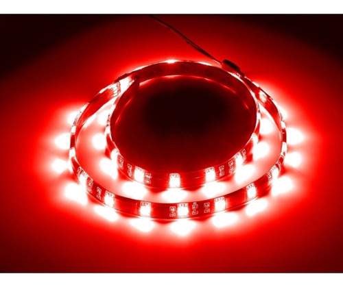 Tira Led De Iluminación Rgb Con Aura Sync 60cm Adaptador Rgb